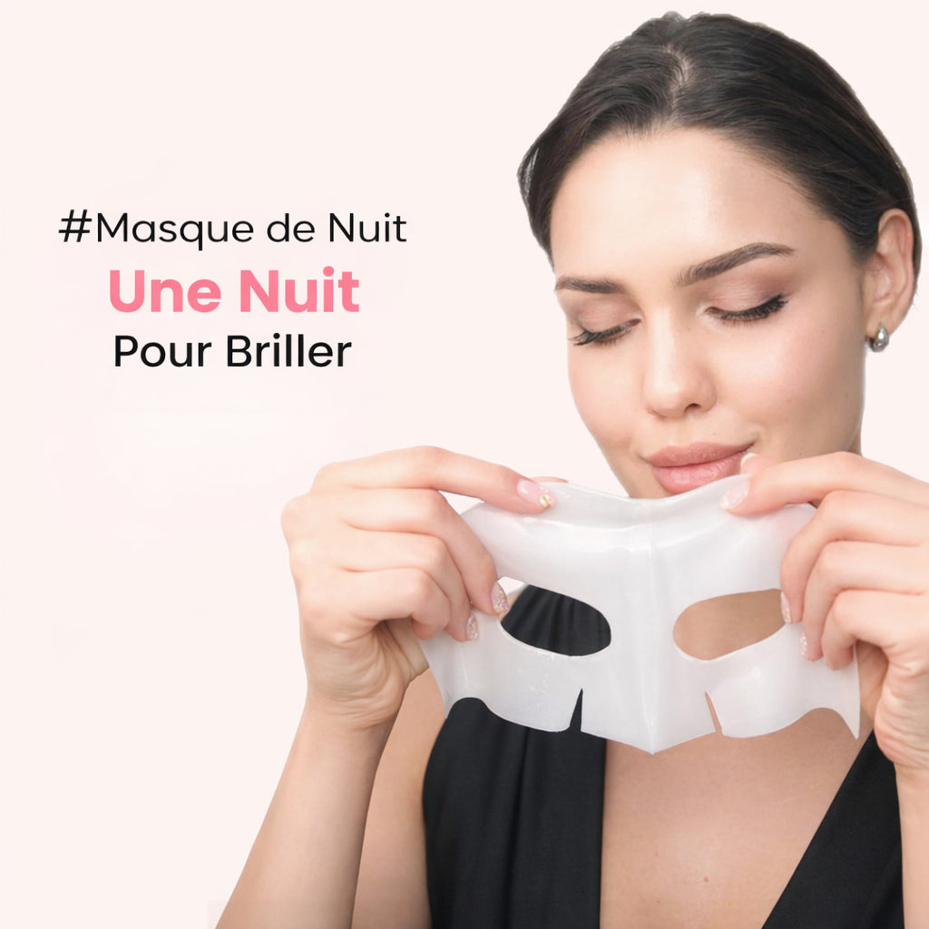 Masque Bio-Collagène – Réduit les rides de 75 % dès la première application