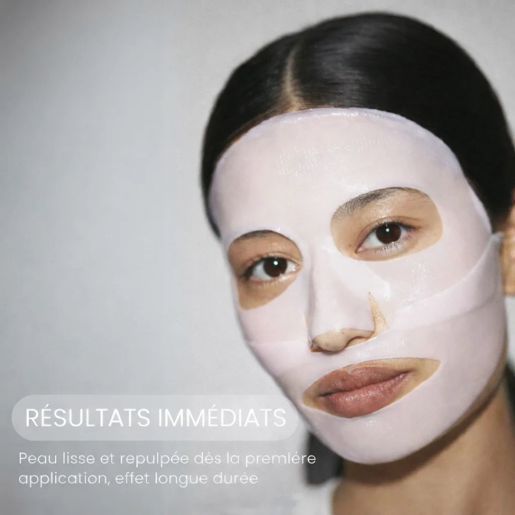 Masque Bio-Collagène – Réduit les rides de 75 % dès la première application
