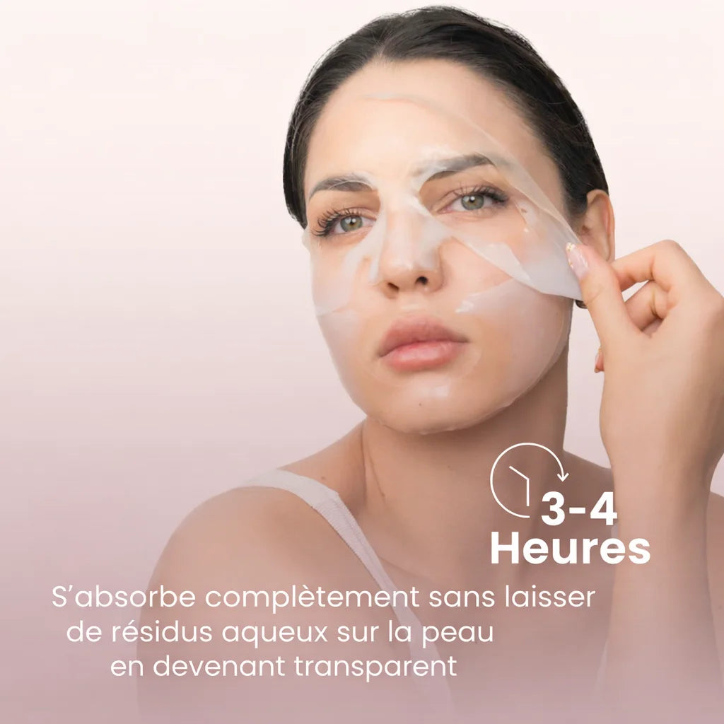 Masque Bio-Collagène – Réduit les rides de 75 % dès la première application