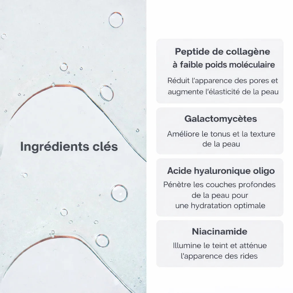 Masque Bio-Collagène – Réduit les rides de 75 % dès la première application